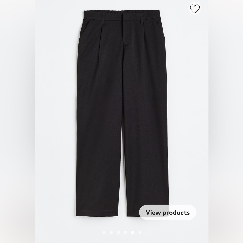 h&m black work pants (never been worn)